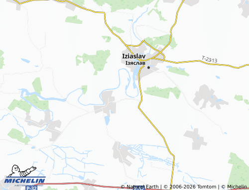MICHELIN Vaskivtsi map - ViaMichelin