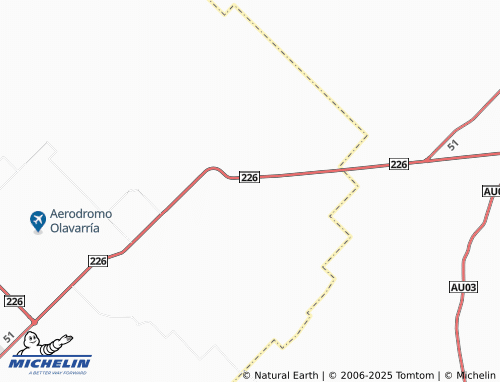 MICHELIN Colonia Nievas map - ViaMichelin