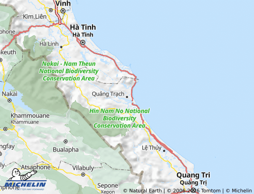 Mapa MICHELIN Quảng Trạch - ViaMichelin