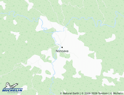 MICHELIN Nonoava map - ViaMichelin