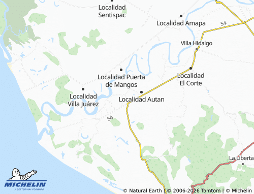 MICHELIN-Landkarte Talpita - ViaMichelin