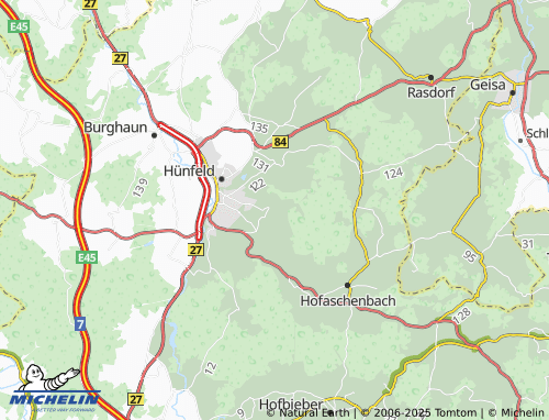 MICHELIN Molzbach map - ViaMichelin