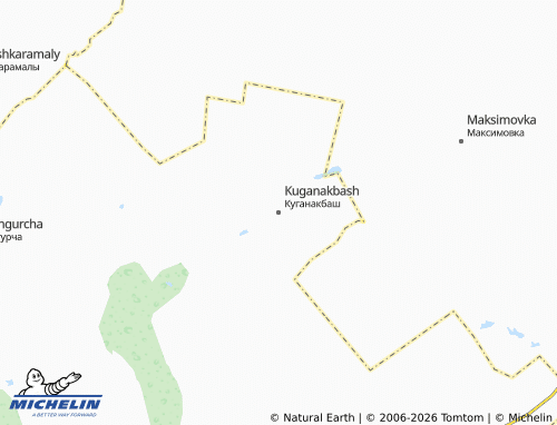 MICHELIN-Landkarte Kuganakbash - ViaMichelin
