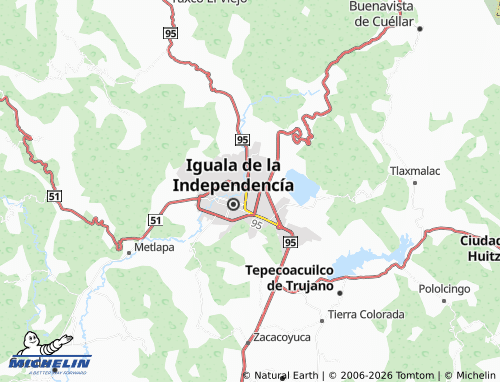 Mapa MICHELIN Benito Juárez II - ViaMichelin