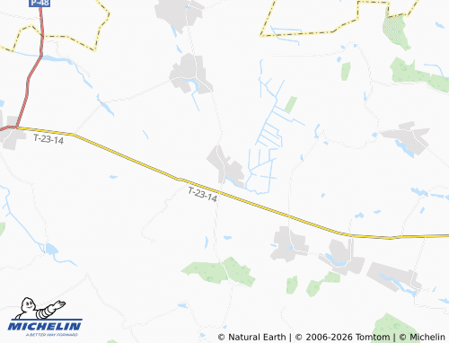 Carte MICHELIN Volytsia-Polova - ViaMichelin
