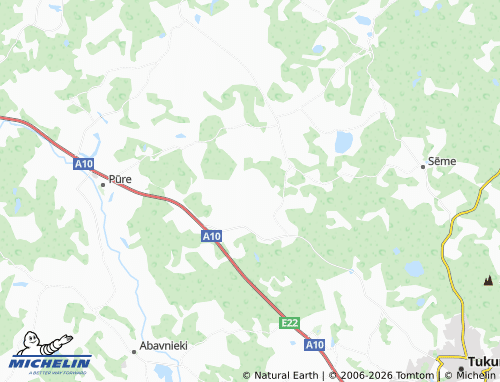 Mapa MICHELIN Vilksala - ViaMichelin
