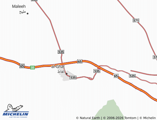 MICHELIN-Landkarte al-Muntazah - ViaMichelin