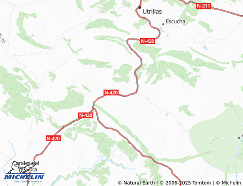 MICHELIN Mezquita de Jarque map - ViaMichelin