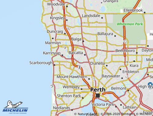 MICHELIN Stirling map - ViaMichelin