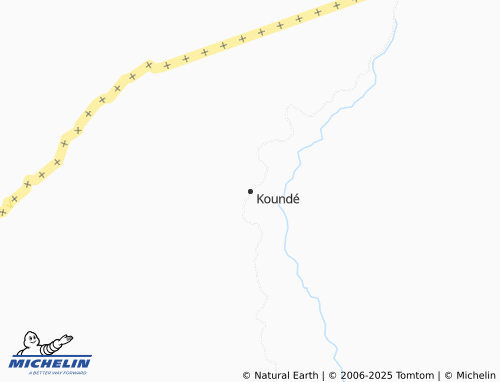 Carte MICHELIN Koundé - ViaMichelin