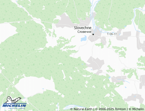 MICHELIN Zadorozhok map - ViaMichelin