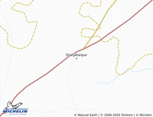 Mappa MICHELIN Shahjahanpur - ViaMichelin