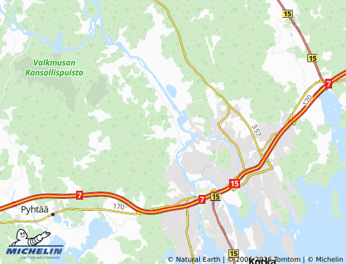MICHELIN-Landkarte Alakylä - ViaMichelin