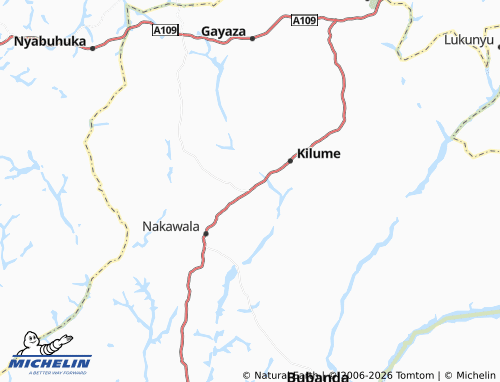 MICHELIN-Landkarte Bututi - ViaMichelin