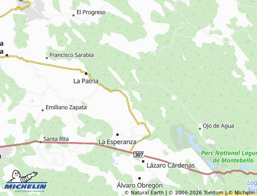 Carte MICHELIN El Chaparro - ViaMichelin