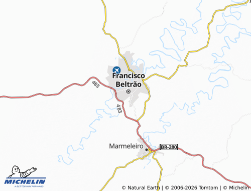 Mappa MICHELIN Nossa Senhora Aparecida - ViaMichelin