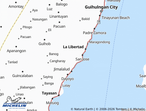 MICHELIN Bala-As map - ViaMichelin