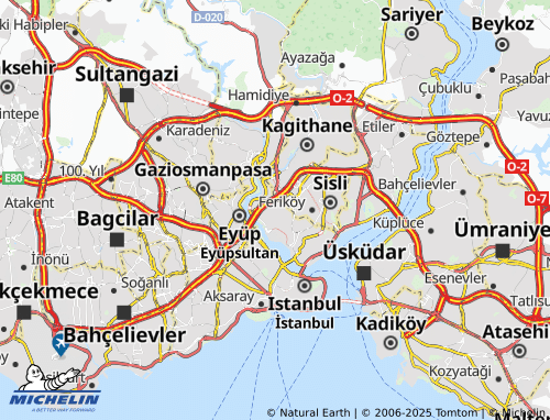 Mappa MICHELIN Fetihtepe - ViaMichelin