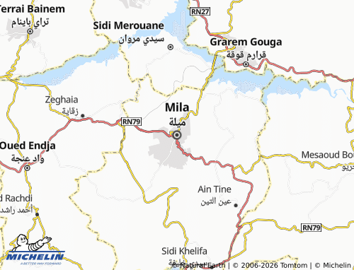 MICHELIN-Landkarte Mila - ViaMichelin