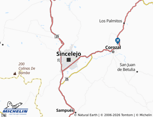 Carte MICHELIN Medellín - ViaMichelin