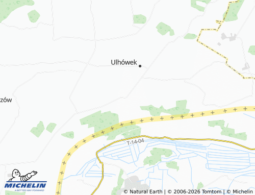 MICHELIN Tarnoszyn map - ViaMichelin