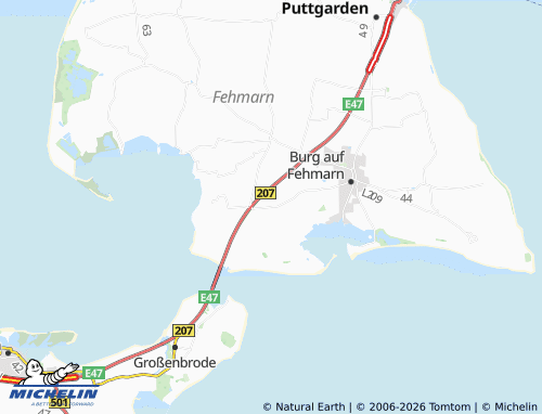 MICHELIN Blieschendorf map - ViaMichelin