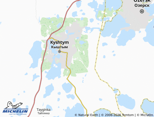 MICHELIN-Landkarte Berezka-2 SNT - ViaMichelin