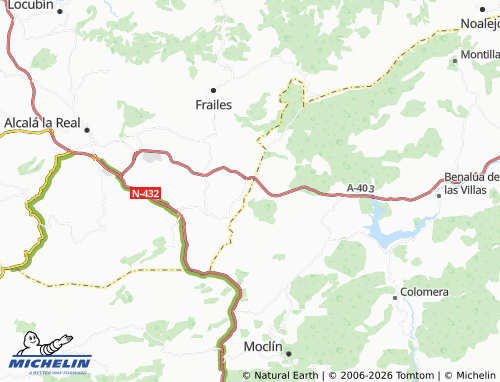 MICHELIN Gumiel map - ViaMichelin