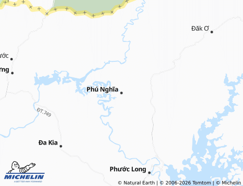 Mapa MICHELIN Phú Nghĩa - ViaMichelin