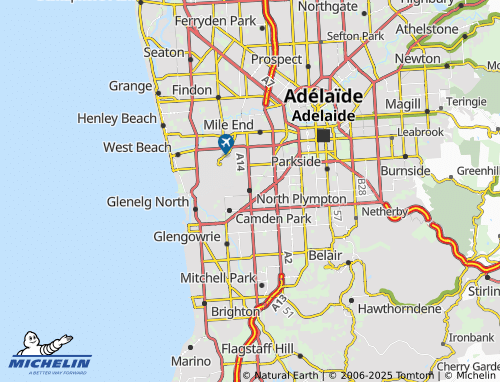 Mappa MICHELIN North Plympton - ViaMichelin