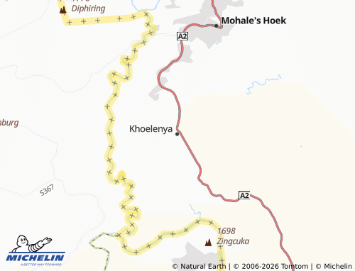 MICHELIN Brakfontein map - ViaMichelin