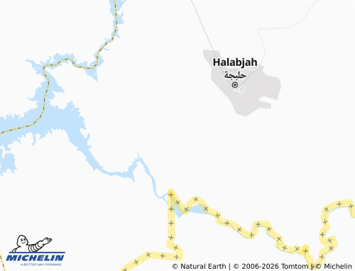 MICHELIN Saraw map - ViaMichelin