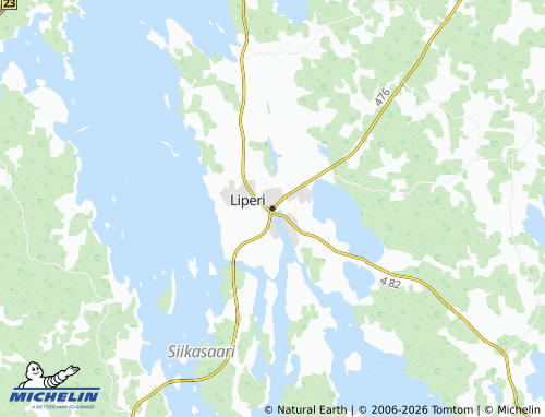 MICHELIN-Landkarte Liperi - ViaMichelin