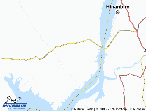 MICHELIN Azamate map - ViaMichelin