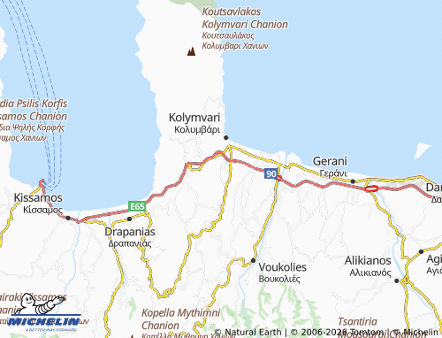 Carte MICHELIN Marathokefala - ViaMichelin
