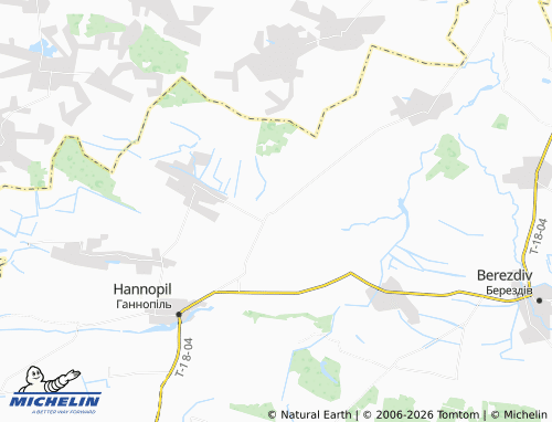 MICHELIN Klepachi map - ViaMichelin