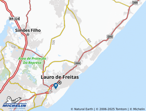MICHELIN Cachoeirinha map - ViaMichelin
