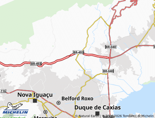 Mappa MICHELIN Parque Barão do Amapá - ViaMichelin