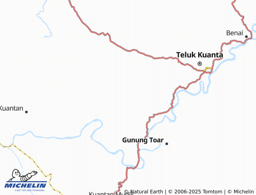 MICHELIN Toar map - ViaMichelin