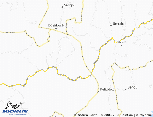 Mappa MICHELIN Kılıçaslan - ViaMichelin