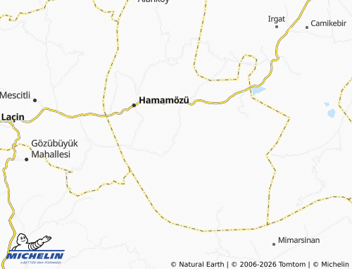 Mappa MICHELIN Gölköy - ViaMichelin