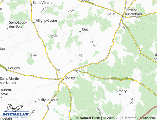 MICHELIN Perroy map - ViaMichelin