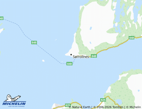 Mappa MICHELIN Sørrollnes - ViaMichelin