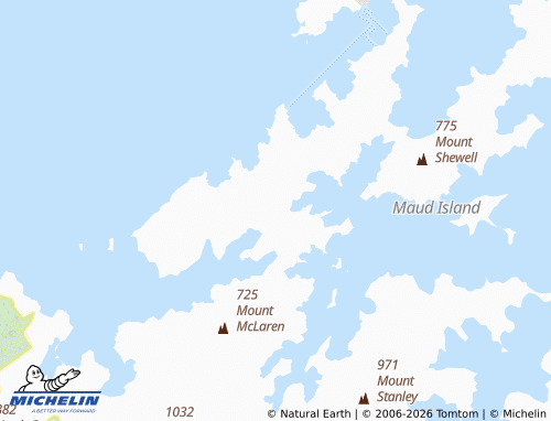 Mapa MICHELIN Fitzroy Bay - ViaMichelin