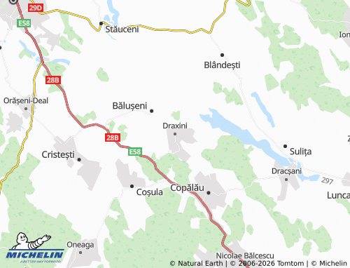 MICHELIN Draxini map - ViaMichelin
