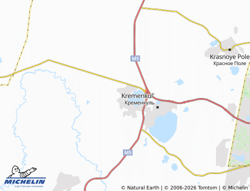 MICHELIN-Landkarte Ural SNT - ViaMichelin