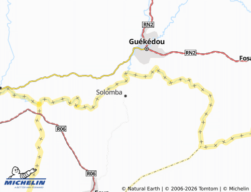 Carte MICHELIN Solomba - ViaMichelin