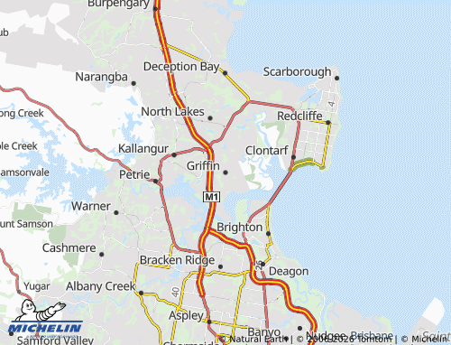 Mapa MICHELIN Griffin - ViaMichelin