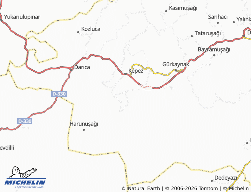 MICHELIN Dutlu map - ViaMichelin