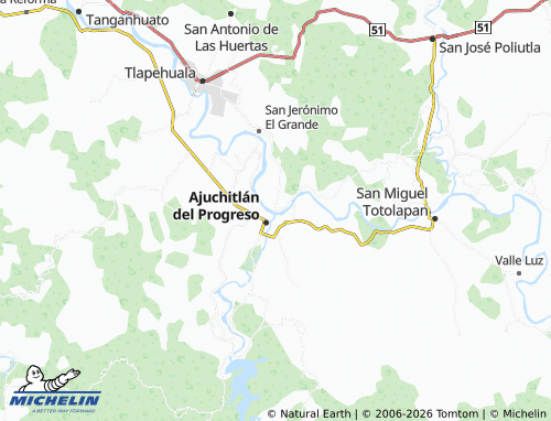 MICHELIN-Landkarte San Cristóbal - ViaMichelin